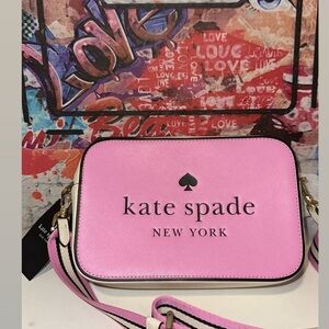 Kate Spade Vibrant Pink Crossbody Bag
